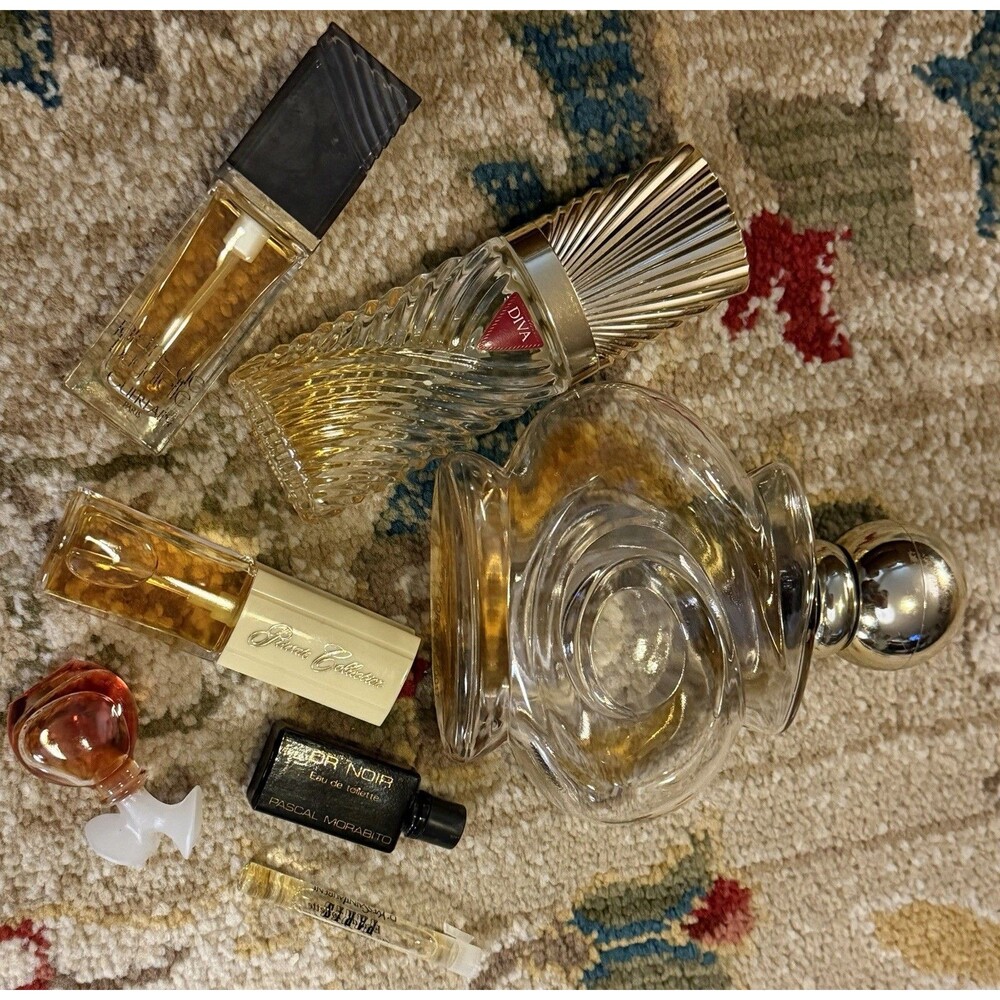 VTG Designer Perfume Lot Yves Saint Laurent - Guerlain-Pascal Moravito SEE